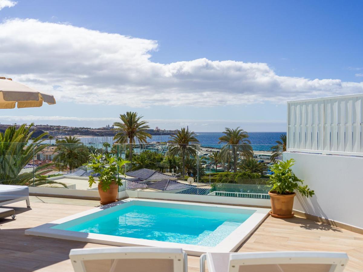 Pasitoblanco Porto Mare 7 Seaview Villa Private Heated Pool Pasito Blanco Esterno foto