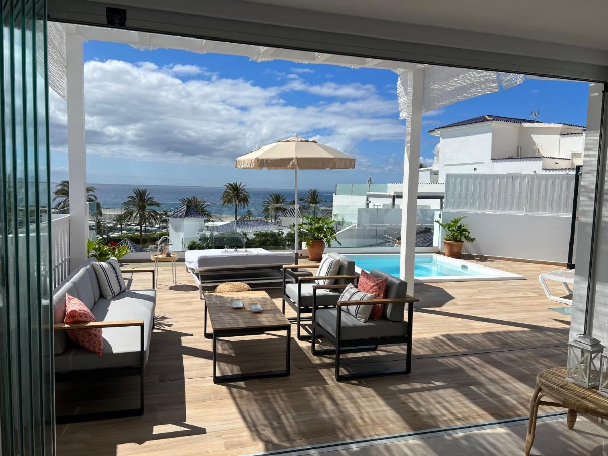 Pasitoblanco Porto Mare 7 Seaview Villa Private Heated Pool Pasito Blanco Esterno foto