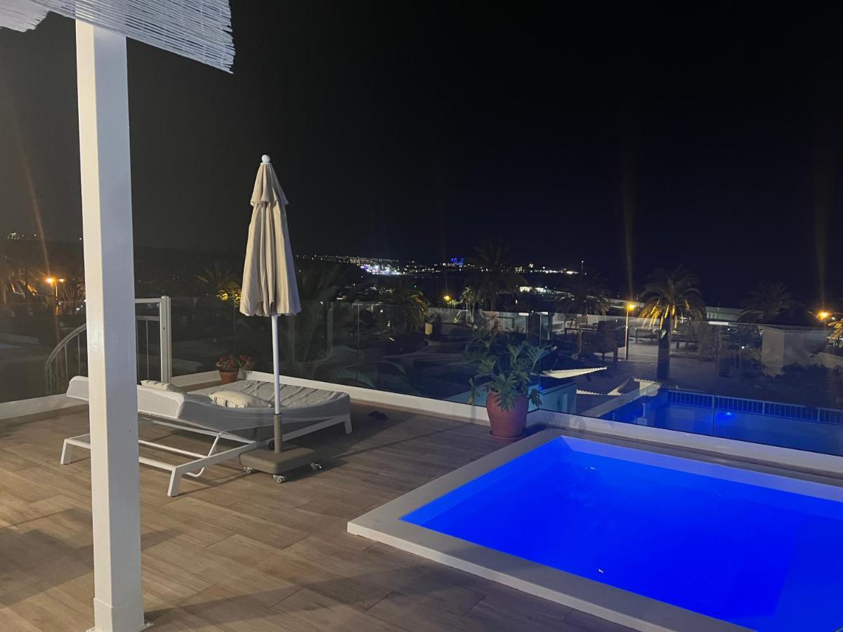 Pasitoblanco Porto Mare 7 Seaview Villa Private Heated Pool Pasito Blanco Esterno foto