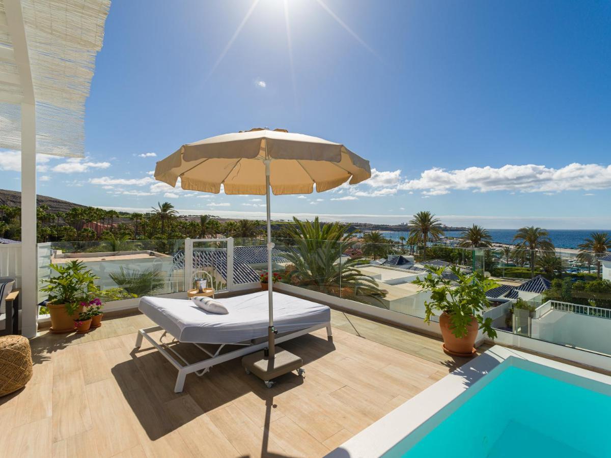 Pasitoblanco Porto Mare 7 Seaview Villa Private Heated Pool Pasito Blanco Esterno foto